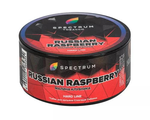 Табак для кальяна Spectrum Hard - Russian Raspberry (Клубника с малиной) 25гр фото