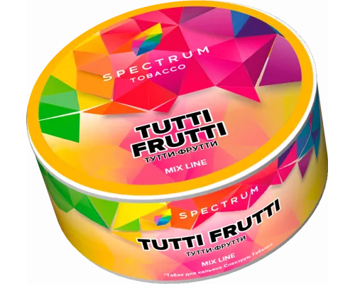 Табак для кальяна Spectrum Mix Line - Tutti Frutti (Лимонад с Жвачкой) 25гр фото
