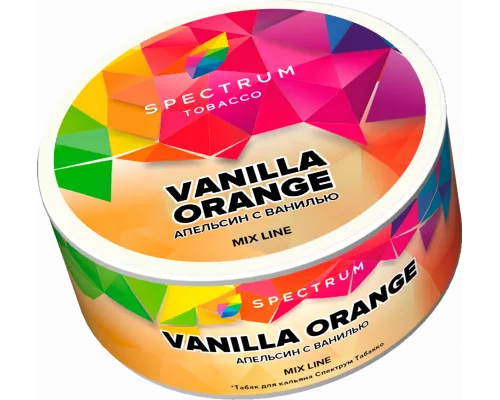 Табак для кальяна Spectrum Mix Line - Vanilla Orange (Апельсин с Ванилью) 25гр фото