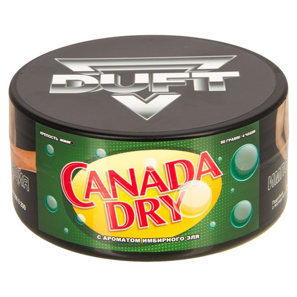 Табак для кальяна Duft — Canada Dry (Имбирный Эль) 80гр фото