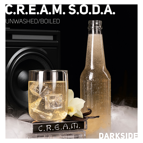 Табак для кальяна Darkside Core — Cream Soda (Крем Сода) 30гр фото