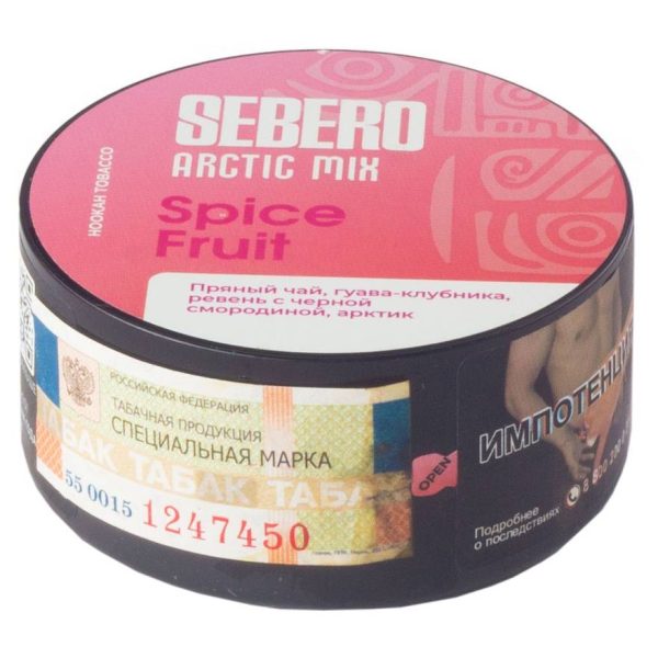 табак для кальяна Sebero Arctic Mix - Spice Fruit (Спайс Фрут) 25гр фото
