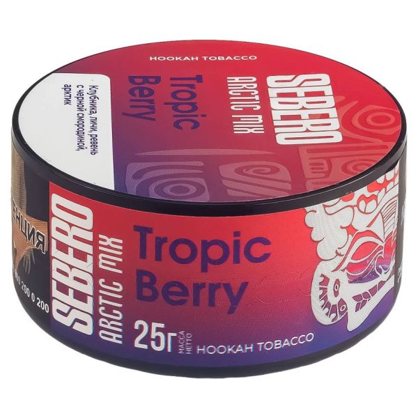 табак для кальяна Sebero Arctic Mix - Tropic Berry (Ягоды Тропик) 25гр фото