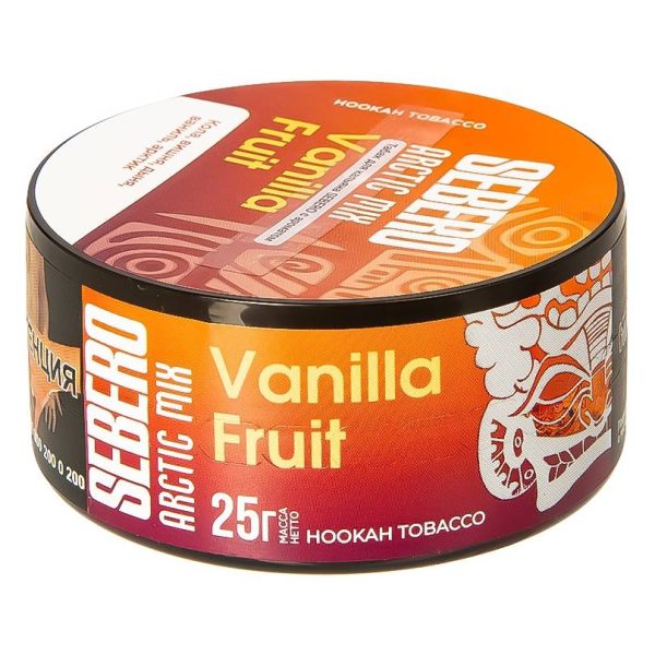 табак для кальяна Sebero Arctic Mix - Vanilla Fruit (Ванила Фрут) 25гр фото