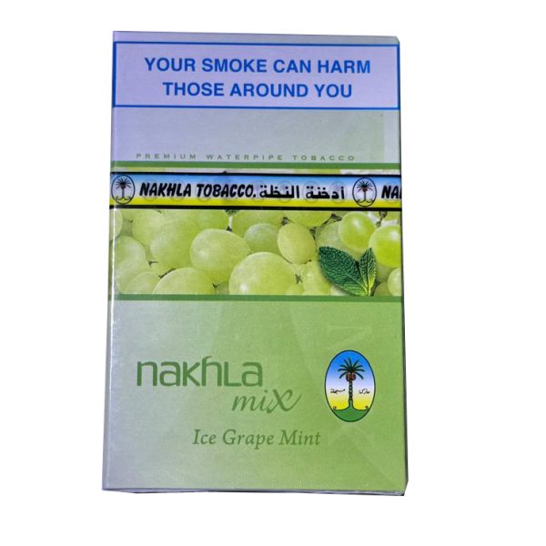 Табак для кальяна El Nakhla — Ice Grape Mint (Ледяной Виноград и Мята) 50гр фото