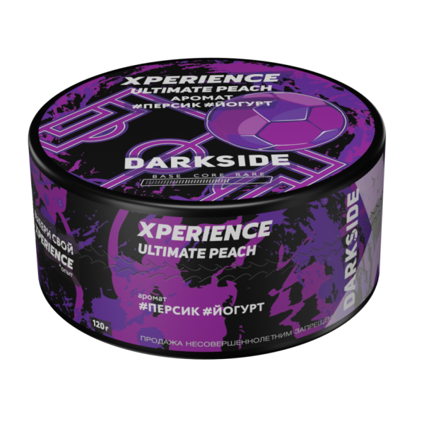 Табак для кальяна Darkside Xperience — Ultimate Peach (Персик, Йогурт) 120гр фото