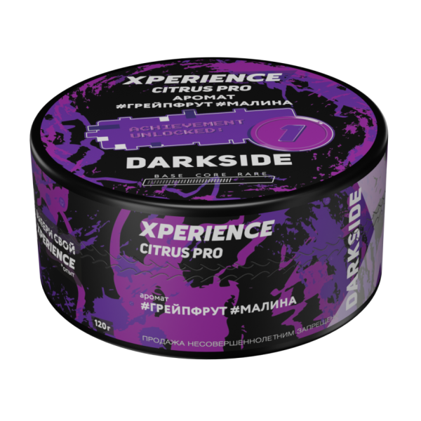 Табак для кальяна Darkside Xperience - Citrus Pro (Грейпфрут, Малина) 120гр фото