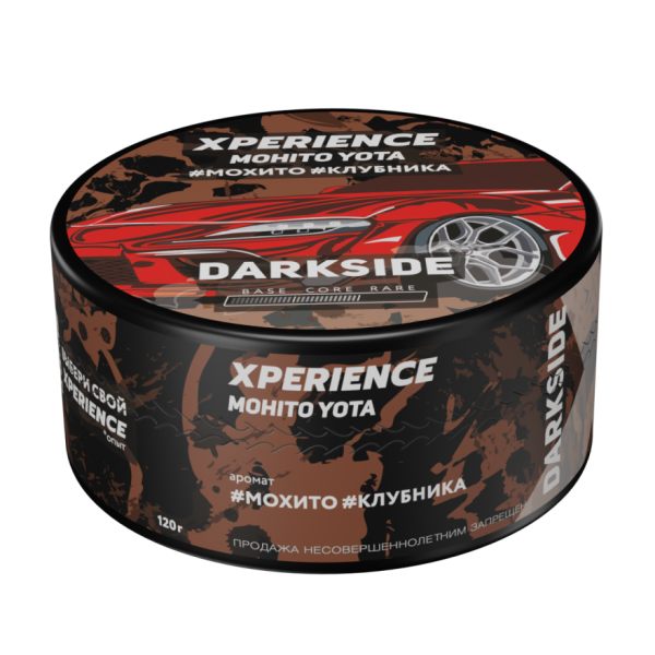 Табак для кальяна Darkside Xperience - Mohito Yota (Мохито, Клубника) 120гр фото