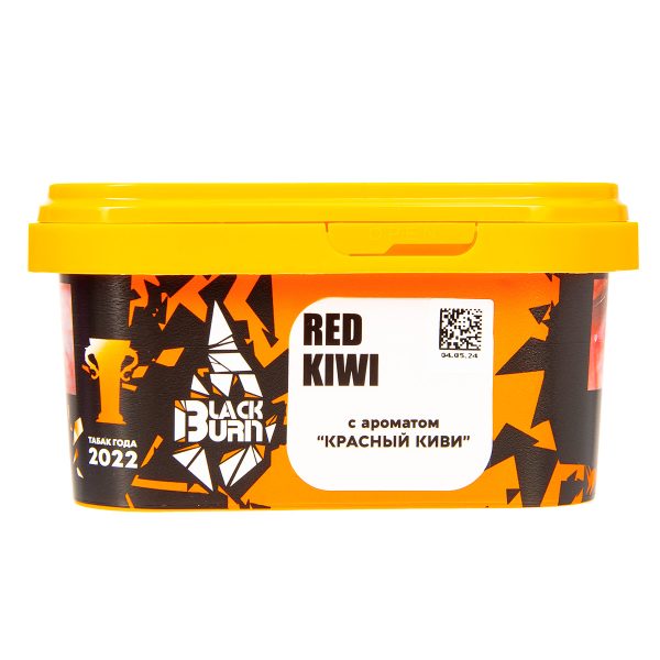 Табак для кальяна Black Burn — Red Kiwi (Красный киви) 200гр фото