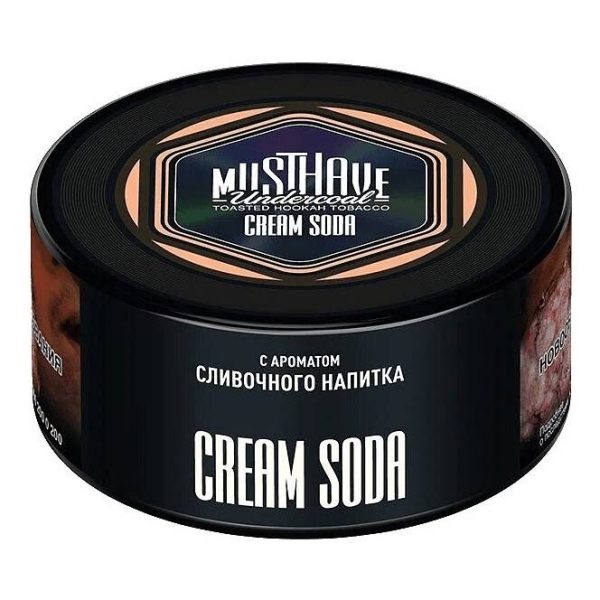 Табак для кальяна Must Have - Cream Soda (Сливочный Напиток) 125гр фото