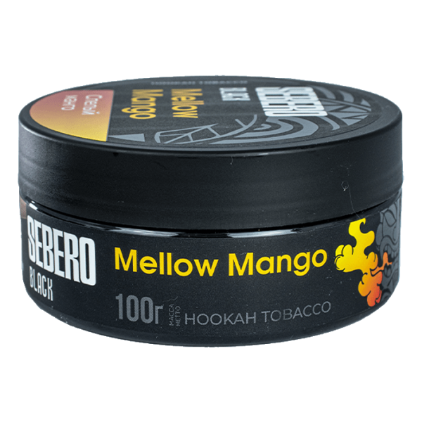 Табак для кальяна Sebero Black - Mellow Mango (Спелый Манго) 100гр фото