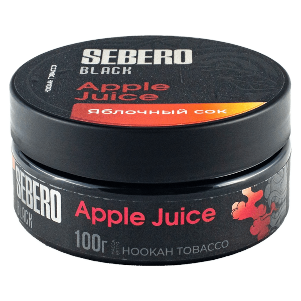 Табак для кальяна Sebero Black - Apple Juice (Яблочный Сок) 100гр фото