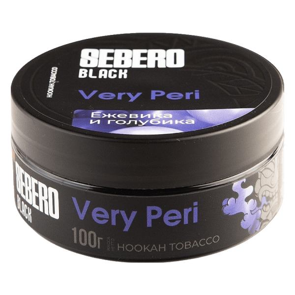 Табак для кальяна Sebero Black - Very Peri (Ежевика и Голубика) 100гр фото