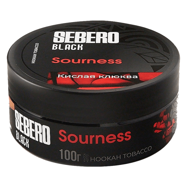 Табак для кальяна Sebero Black - Sourness (Кислая Клюква) 100гр фото