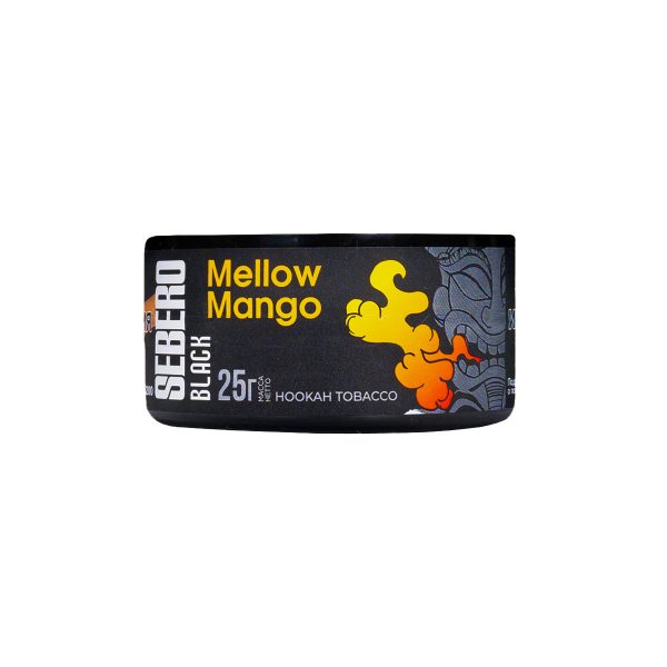 Табак для кальяна Sebero Black - Mellow Mango (Манго и Дыня) 25гр фото