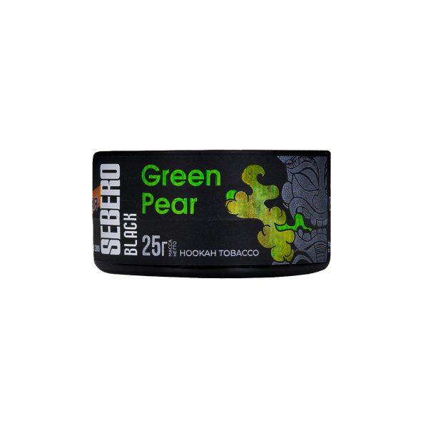 Табак для кальяна Sebero Black - Green Pear (Зеленая Груша) 25гр фото