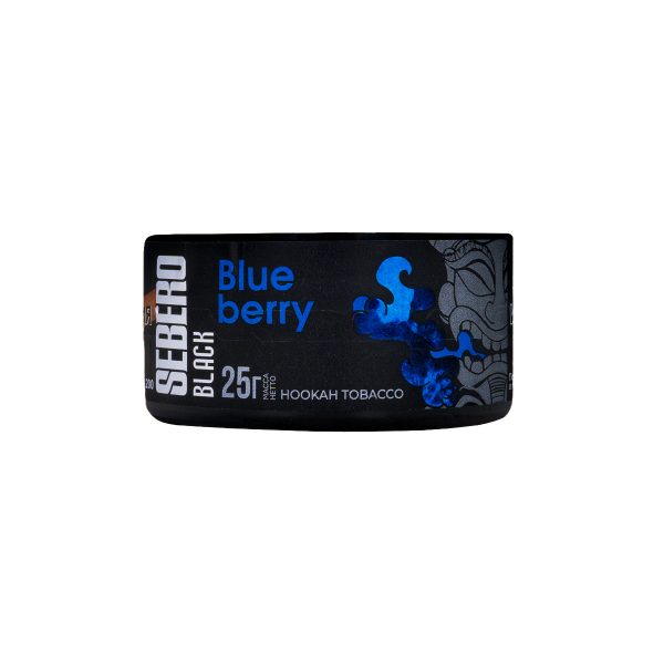 Табак для кальяна Sebero Black - Blueberry (Голубика) 25гр фото