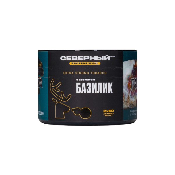 Табак для кальяна Северный Professional - Базилик 40гр фото