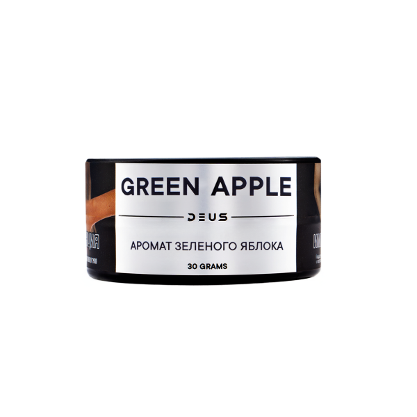 Табак для кальяна DEUS - Green Apple (Зеленое яблоко) 30гр фото