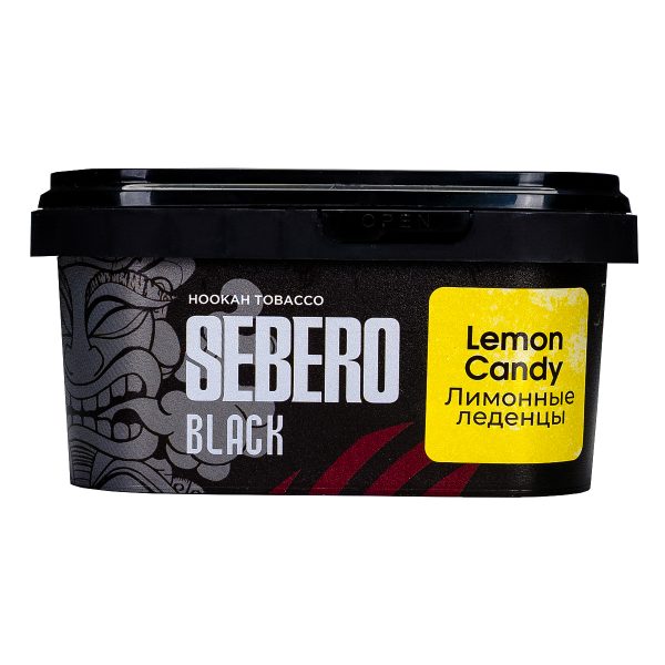 Табак для кальяна Sebero Black - Lemon Candy (Лимонные леденцы) 200гр фото