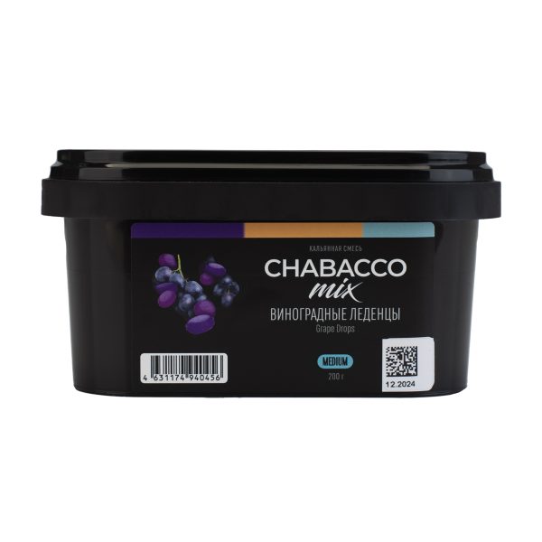 Cмесь для кальяна Chabacco mix - Grape Drops (Виноградные леденцы) 200гр фото