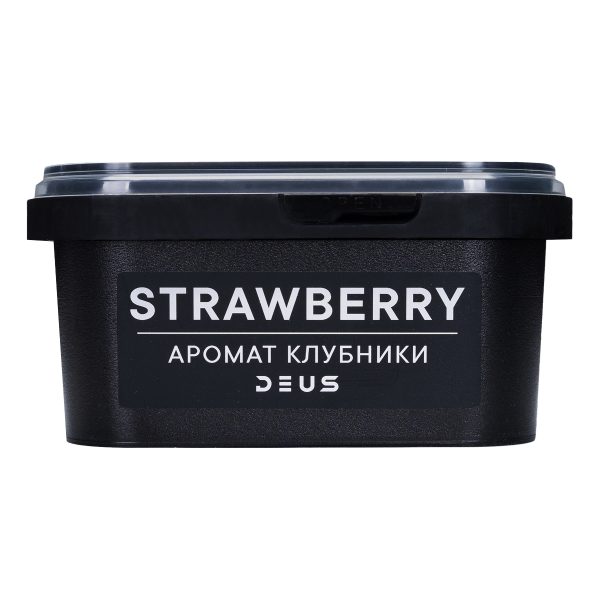 Табак для кальяна DEUS — Strawberry (Клубника) 250гр фото