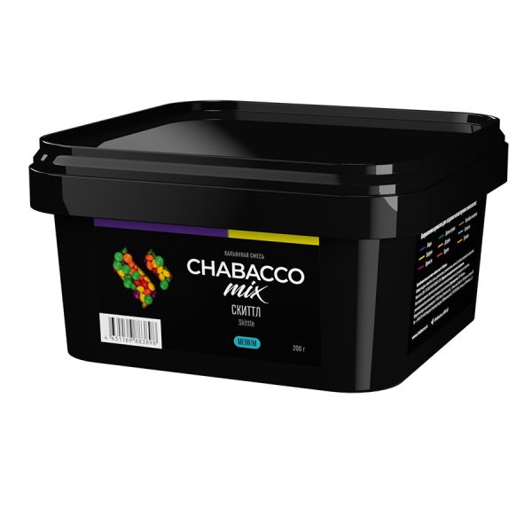 Cмесь для кальяна Chabacco mix - Skittle (Скиттл) 200гр фото