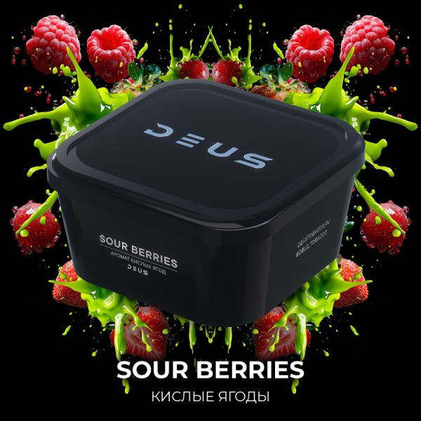 Табак для кальяна DEUS — Sour Berries (Кислые ягоды) 250гр фото