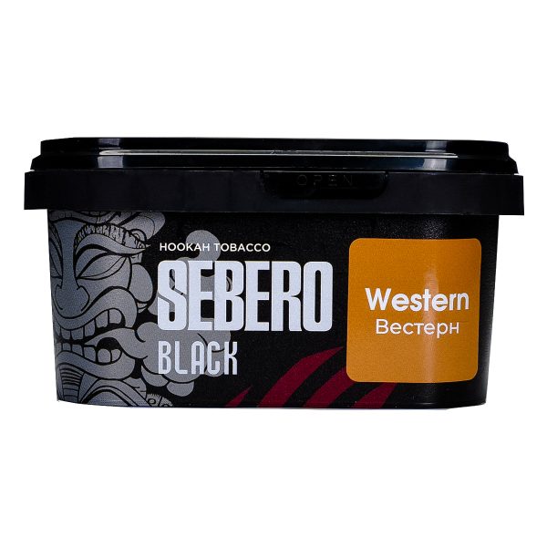 Табак для кальяна Sebero Black - Western (Вестерн) 200гр фото
