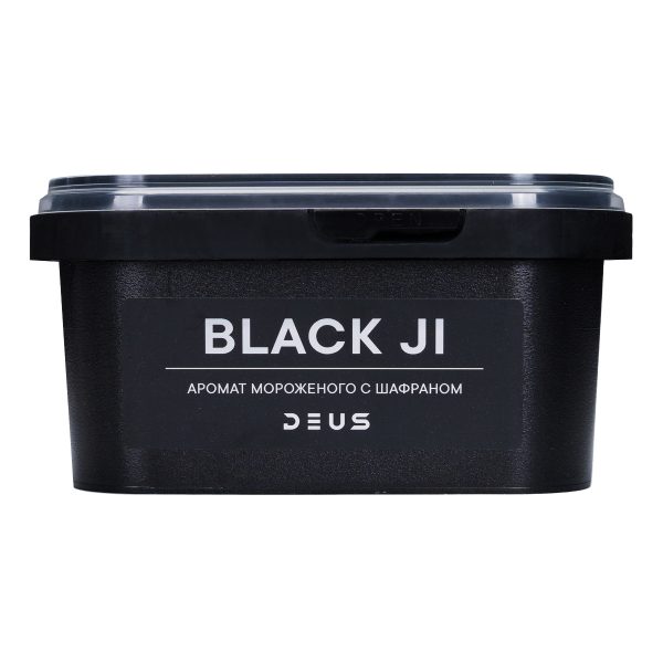 Табак для кальяна DEUS — Black Ji (Мороженое с шафраном) 250гр фото