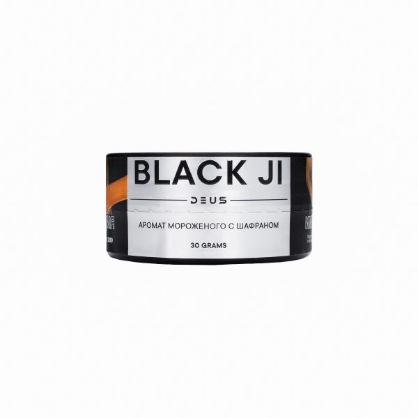 Табак для кальяна DEUS — Black Ji (Мороженое с шафраном) 30гр фото
