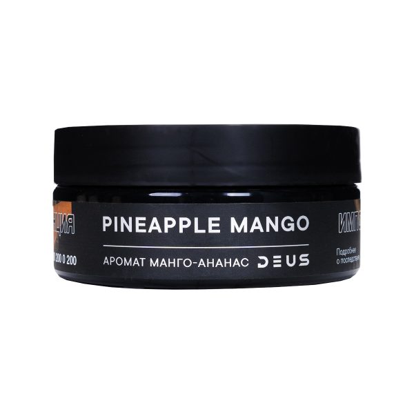 Табак для кальяна DEUS - Pineapple Mango (Ананас с манго) 100гр фото