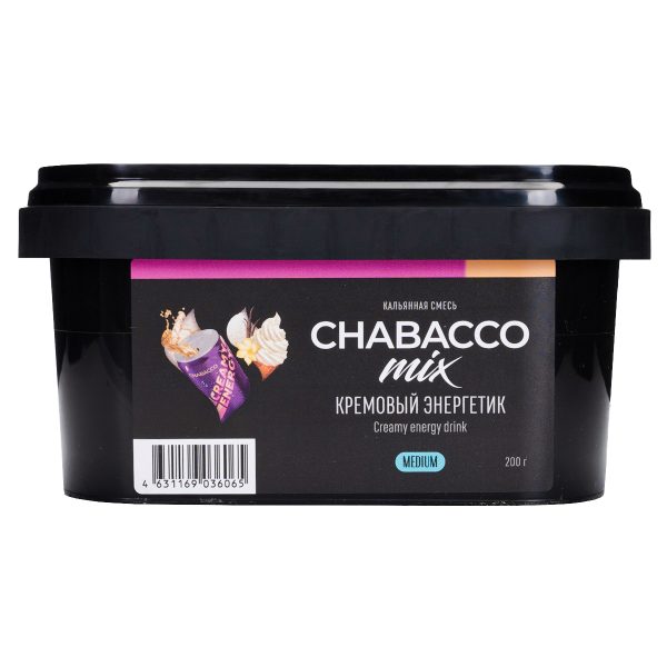 Cмесь для кальяна Chabacco mix - Creamy Energy Drink (Кремовый энергетик) 200гр фото