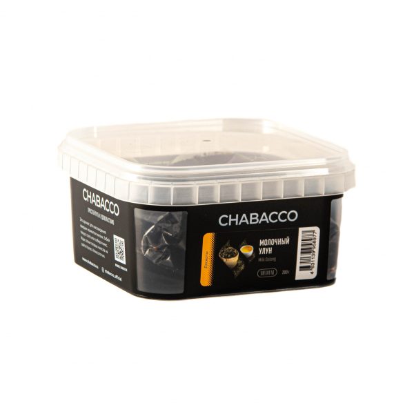 Бестабачная смесь для кальяна Chabacco Medium -  Milk Oolong (Молочный Улун) 200гр фото