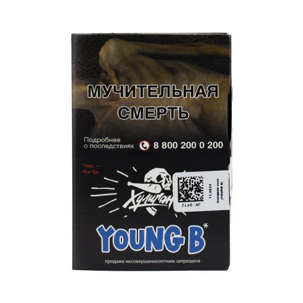 Табак для кальяна Хулиган - Young B (Кола со льдом) 25гр фото