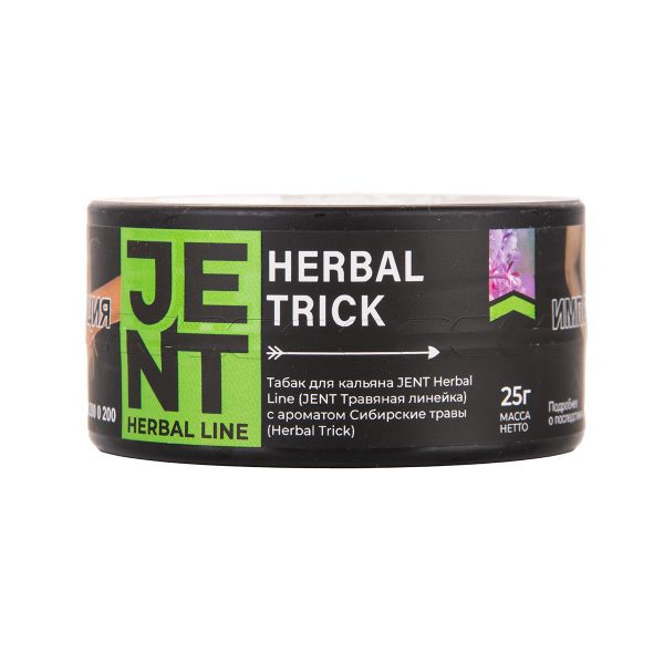 Табак для кальяна JENT - Herbal Trick (Сибирские травы) 30гр фото