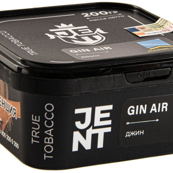 Табак для кальяна JENT - Gin Air (Джин) 200гр фото