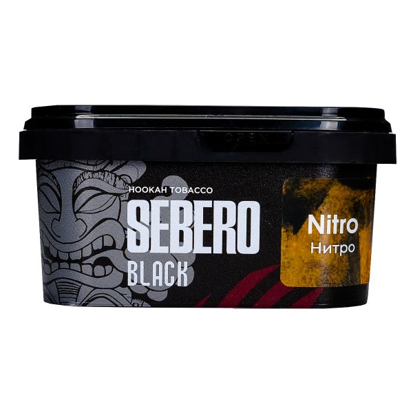 Табак для кальяна Sebero Black - Nitro (Бустер) 200гр фото